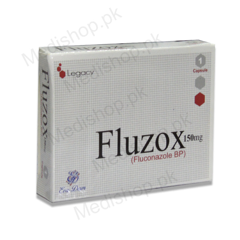     fluzox 150mg capsule fluconazole eva derma pharma