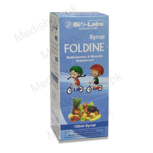     foldine kids multivitamins and minerals syrup bio labs