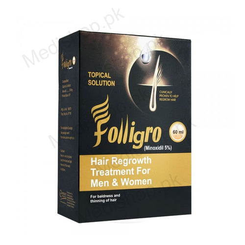 folligrow topical solution hair spray hair regrowth for men and women crystolite pharma