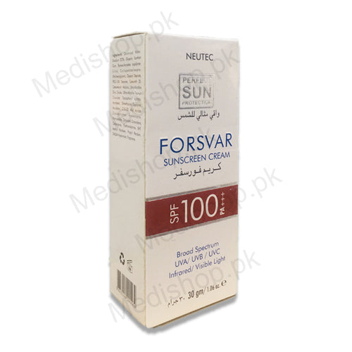 forsvar sun screen cream