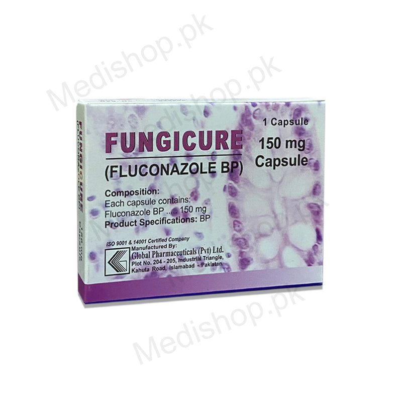 Fungicure Capsule 150mg fluconazole global pharma