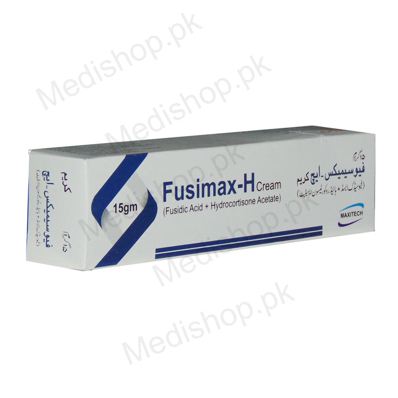 fusimax h cream fusidic hydrocortisone acetate maxitech pharm