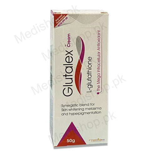     glutalex cream l glutathione anti oxidant for skin whitening and melasma