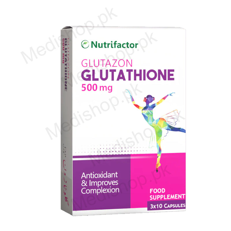 Nutrifactor Glutazon 500mg Capsules –