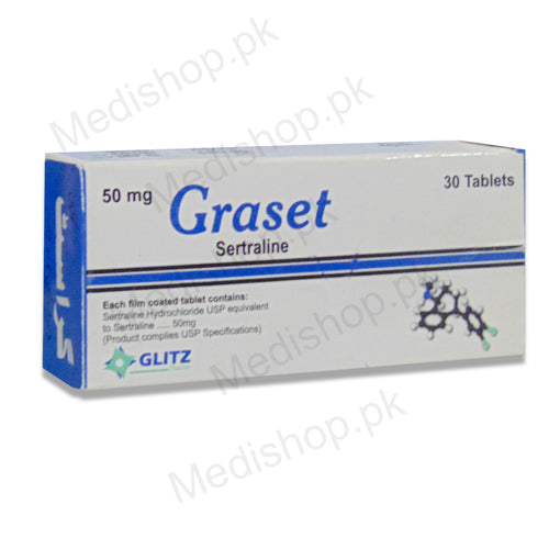 graset 50mg tablets sertaline glitz pharma