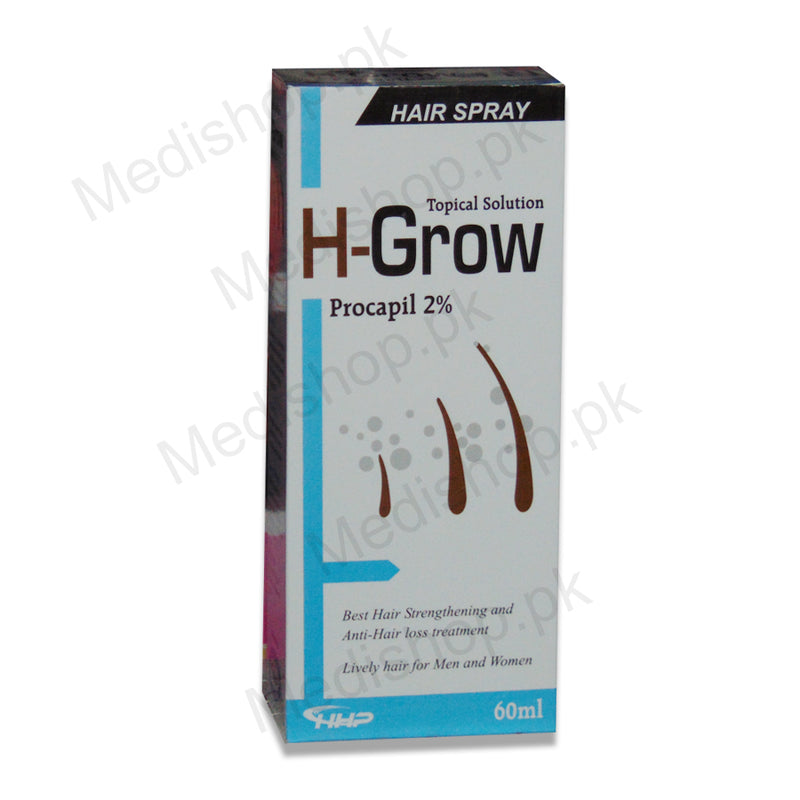 h grow hair spray procapil derma shine