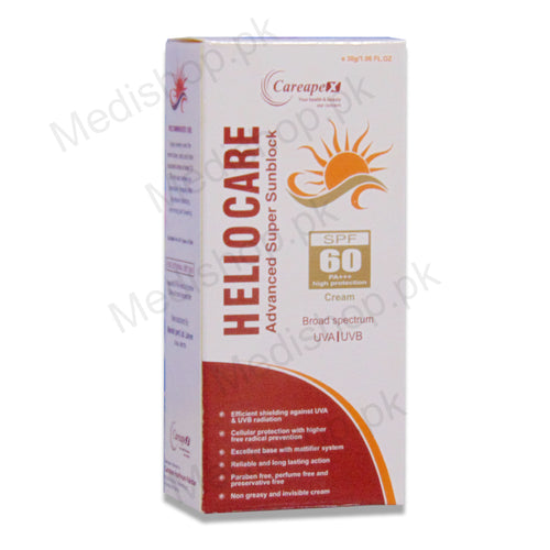    heliocare advanced super sunblock spf 60 careapex pharma