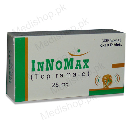innomax topiramate 25mg tablet