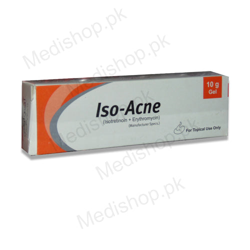 iso acne isotretinoin erythromycin foracne