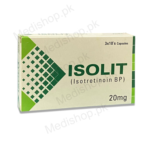     isolit 20mg capsules isotretinoin good man pharma used for acnes