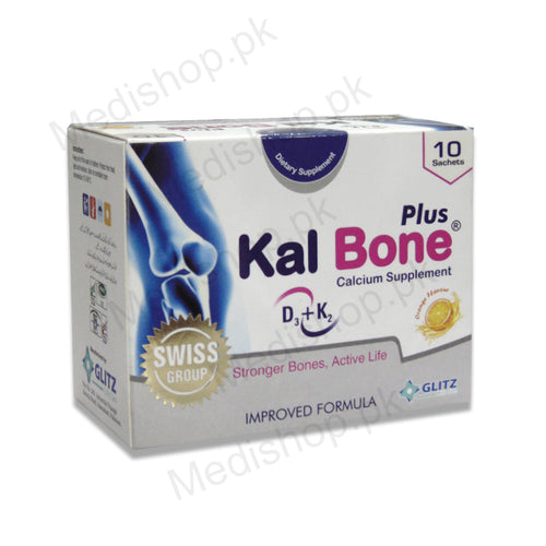 kal bone plus sachet calcium supplement glitz pharma