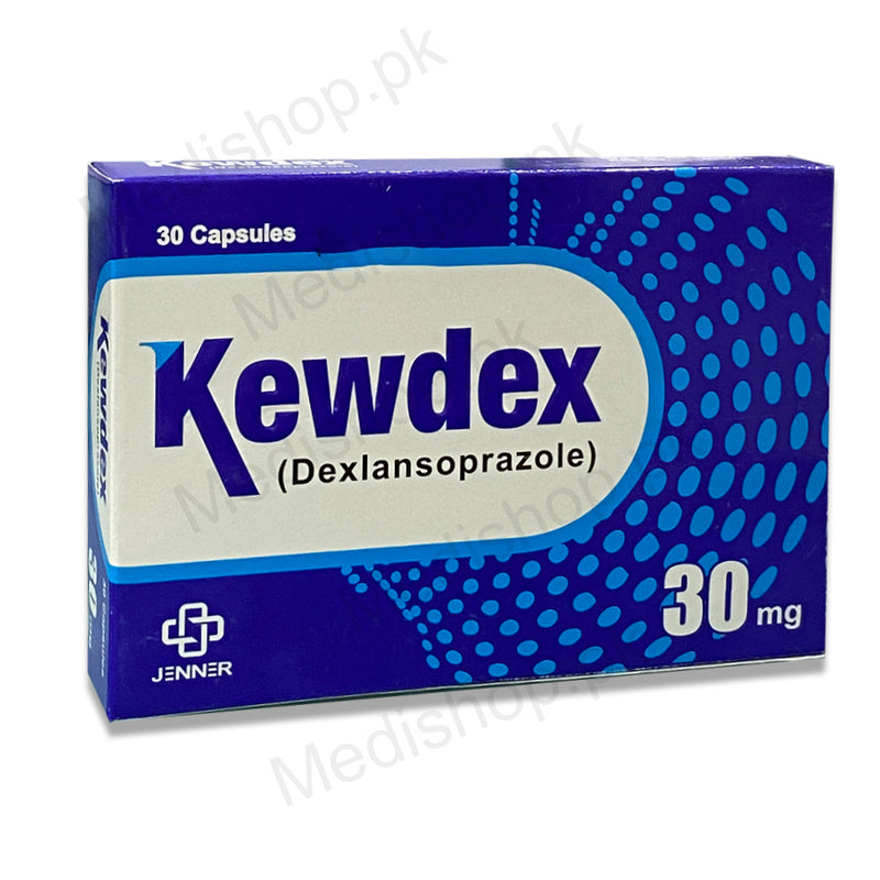 kewdex 30mg capsules dexlansoprazole jenner pharma