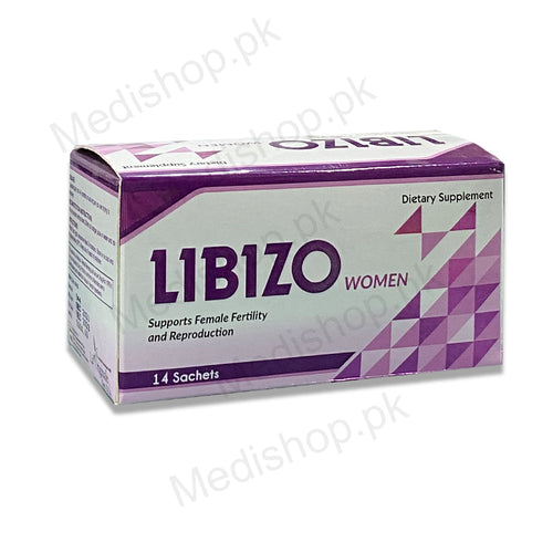     libizo diaetry supplement women male fertility sachet wilshire laboratories