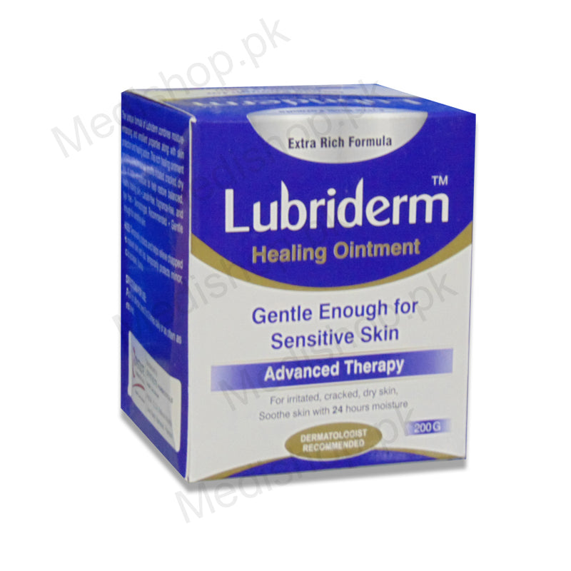 lubriderm healing ointmen  for sensitive skin advance therapy crystolite pharma