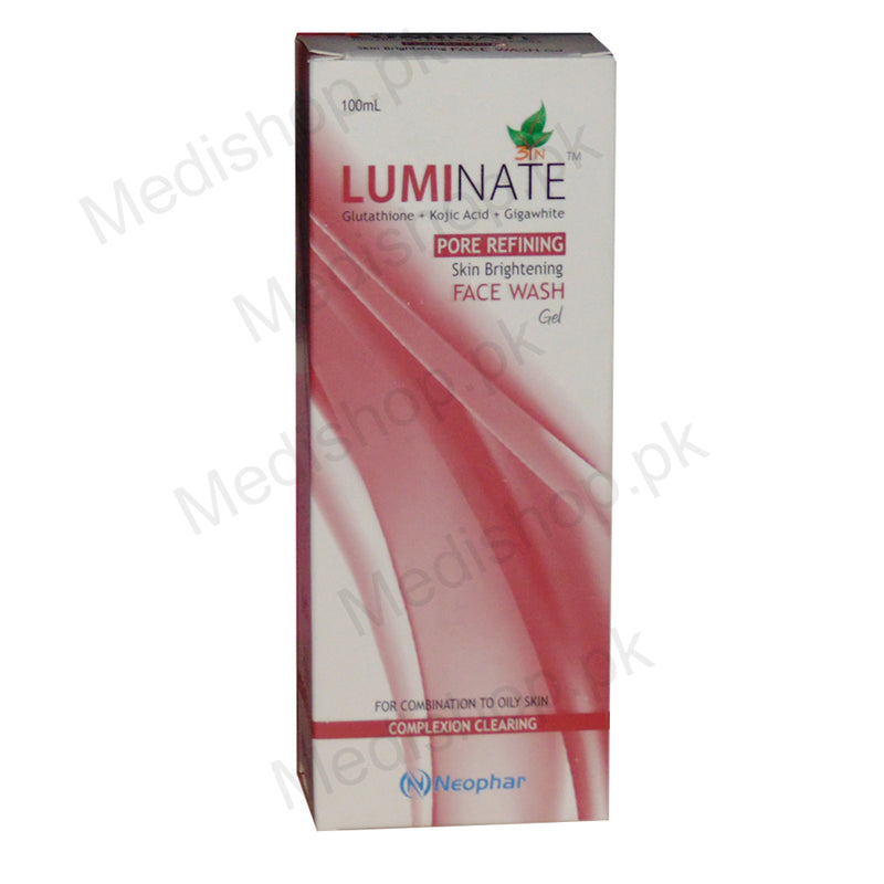 luminate skin brightening face wash neophar pharma
