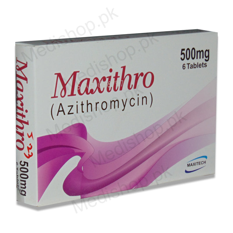Maxitech Tab Maxithro 500mg Tablet – Medishop.pk