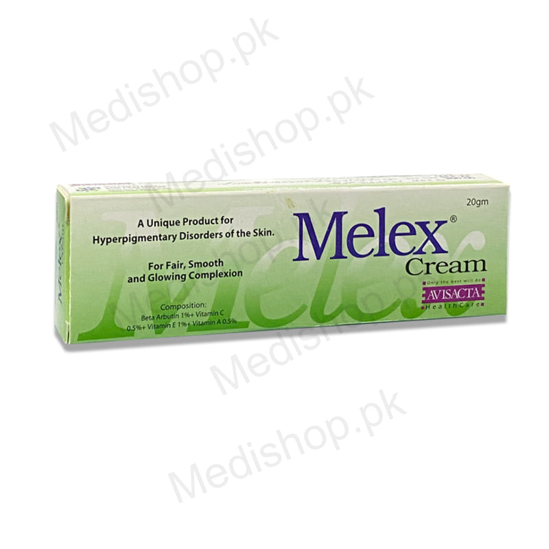 melex cream for fair smooth glowing comlexion avisacta 20gm