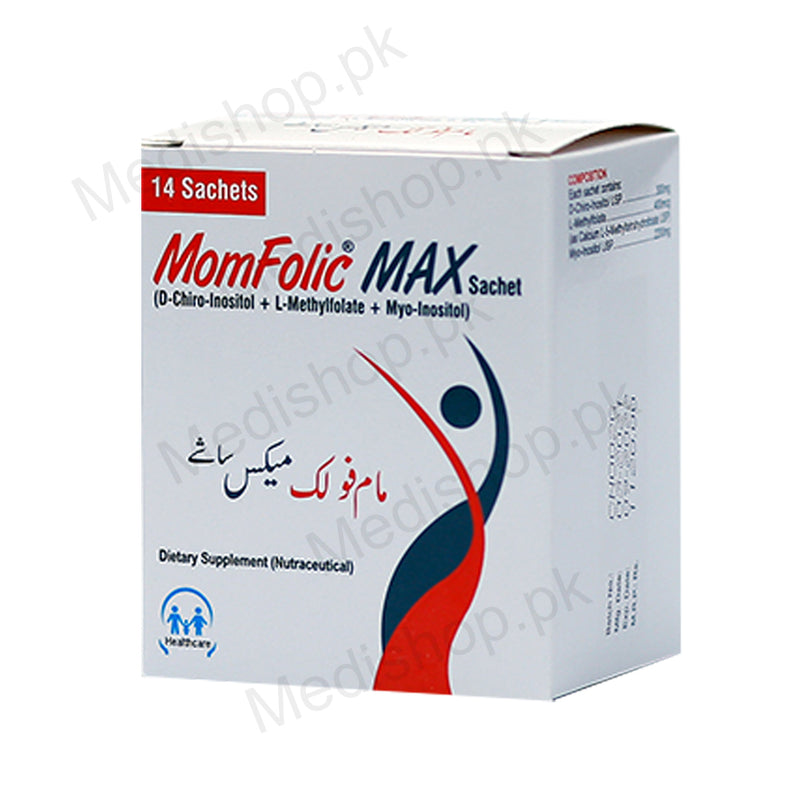    mom folic max sachet d chiro inositol l methyloflate myo inositol atco lab