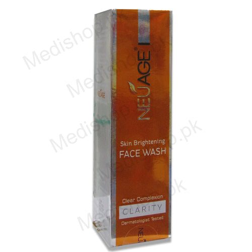 neuage skin brightening face wash