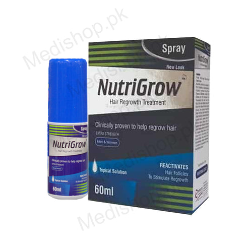     nutrigrow hair regrowth treatment spray crystolite