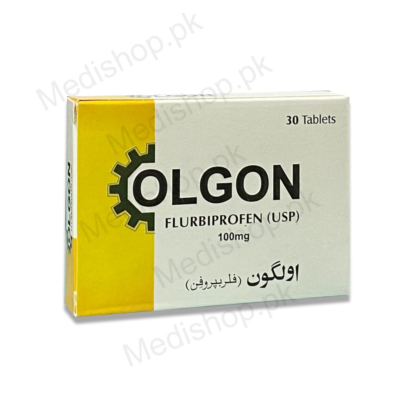 olgon 100mg tablets flurbiprofen himont pharma