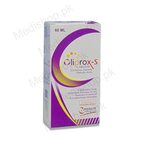    oliprox liquid cicloprox olamie salicylic acid crystolite pharma