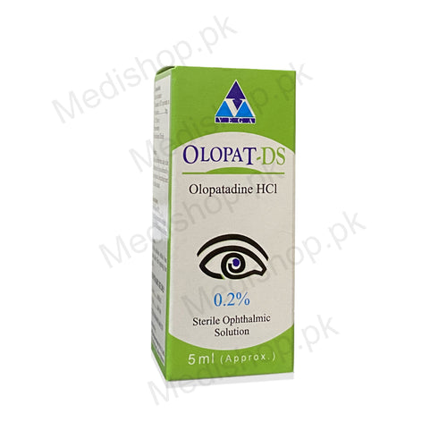 olopat ds olopatadine HCL eye drop care solution 5ml vega pharma