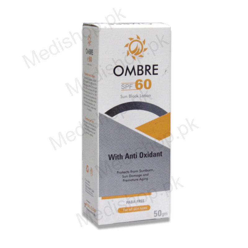 ombre anti oxidant spf60 sunblock