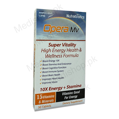 opera mv high energy health wellness formula stamina supplements tablets