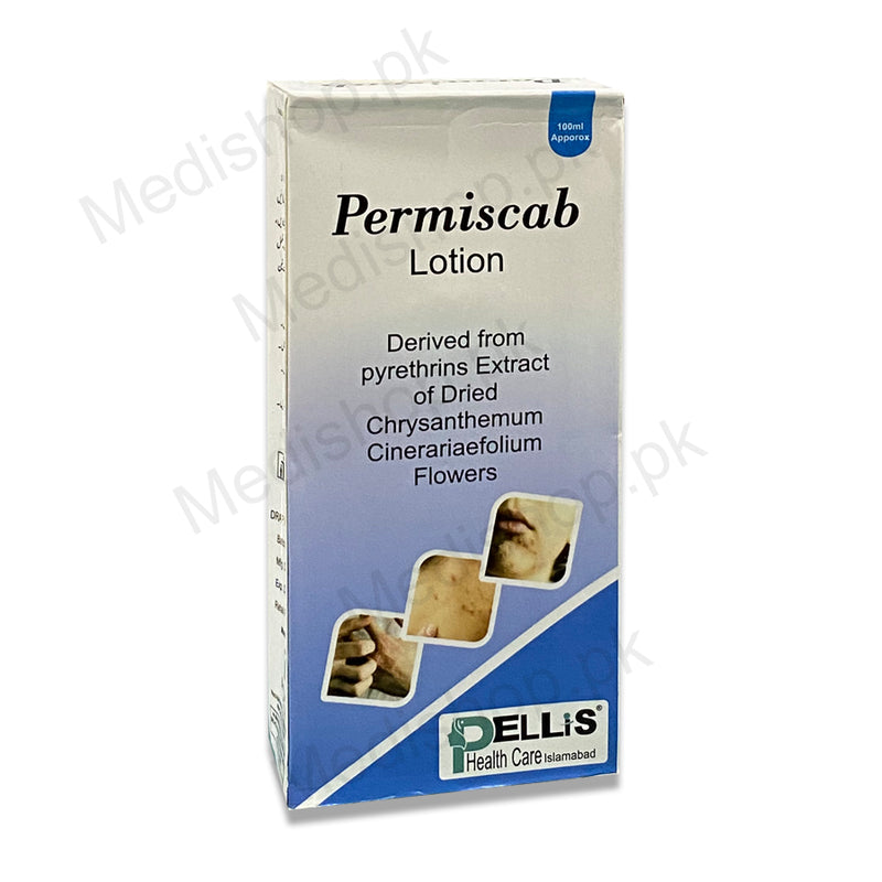 permiscab lotion for scabies and itching skiin derma shine pharma