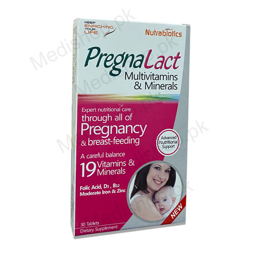 pregnalact multivitamins minerals pregnancy supplements women care nutrabiotics