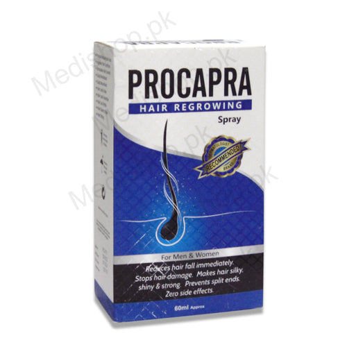 procapra hair loss hair regrowing spray eva derm