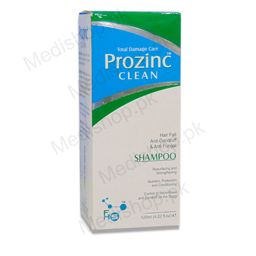 prozinc clean shmapoo hair fall anti dandruff