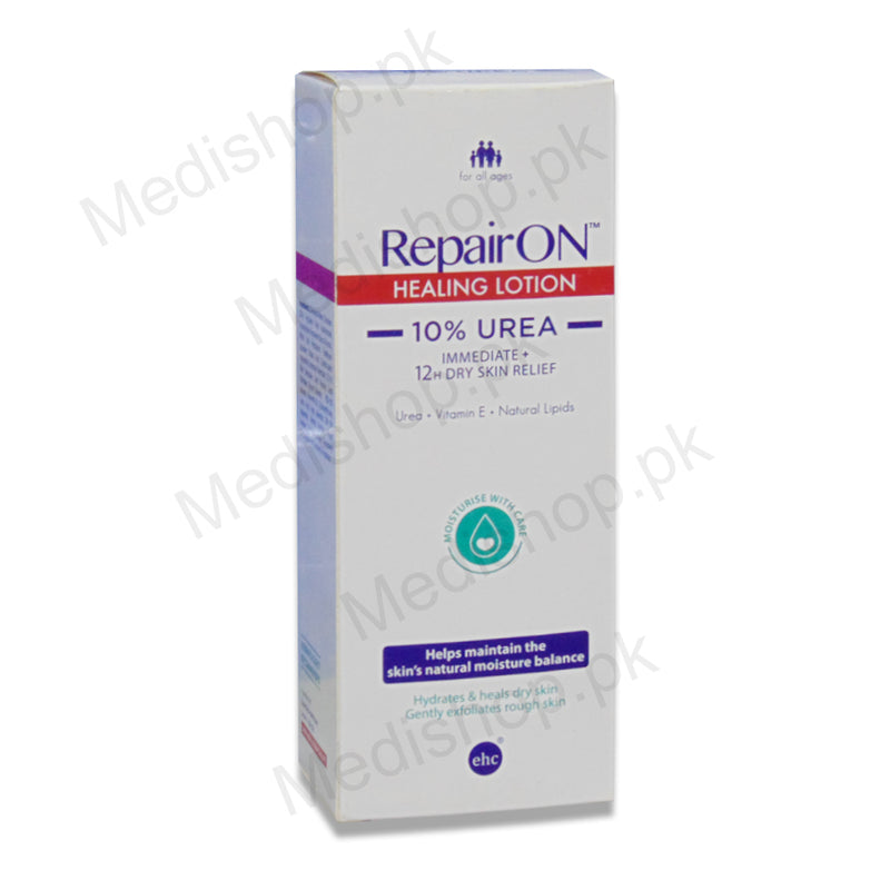 repair on healing lotion dry skin relief