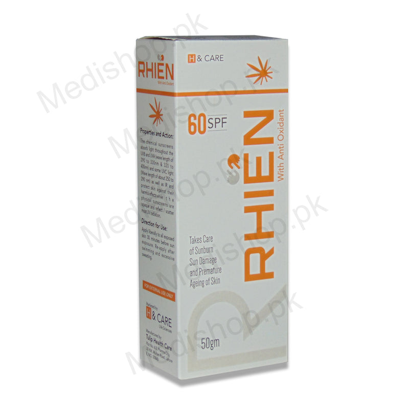 rhine spf 60 sunblock