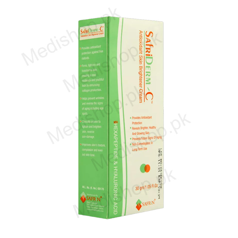 SAFRIDERM C Cream 30gm Medishop pk safriderm-c-cream-30gm-medishop-pk