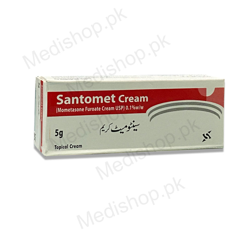 santomet cream 5g mometasone furoate sante pharma