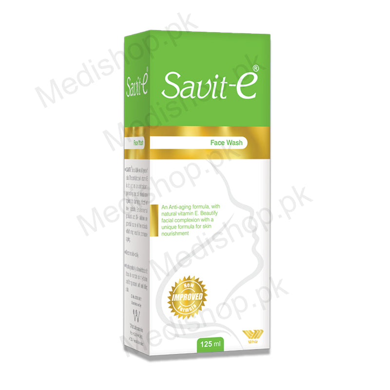 savit e face wash 125ml whiz pharma for anti aging