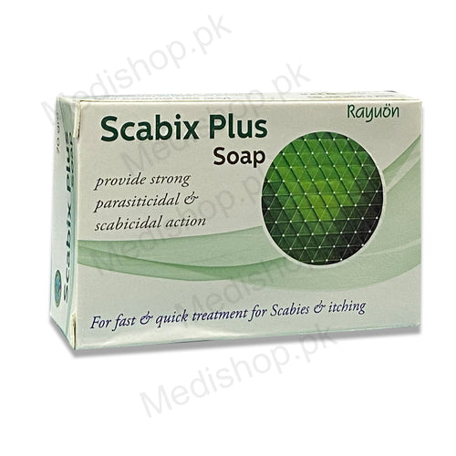 scabix plus soap scabies itching rayuon pharma