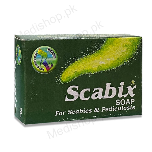     scabix soap for scabies pediculosis rayuon pharma
