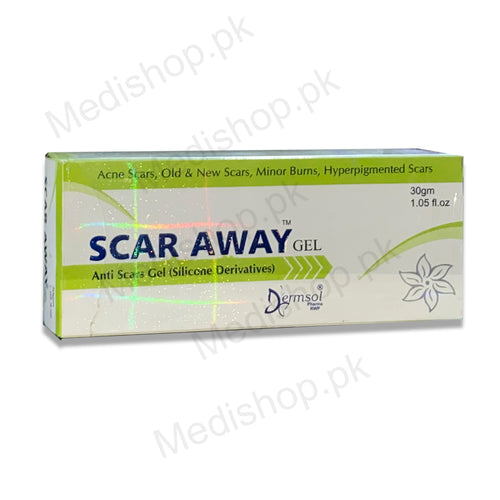 scr away gel anti scars minor burns dermasol pharma