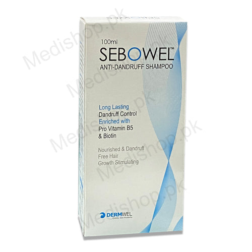 sebowel anti dandruff shampoo dermwel pharma