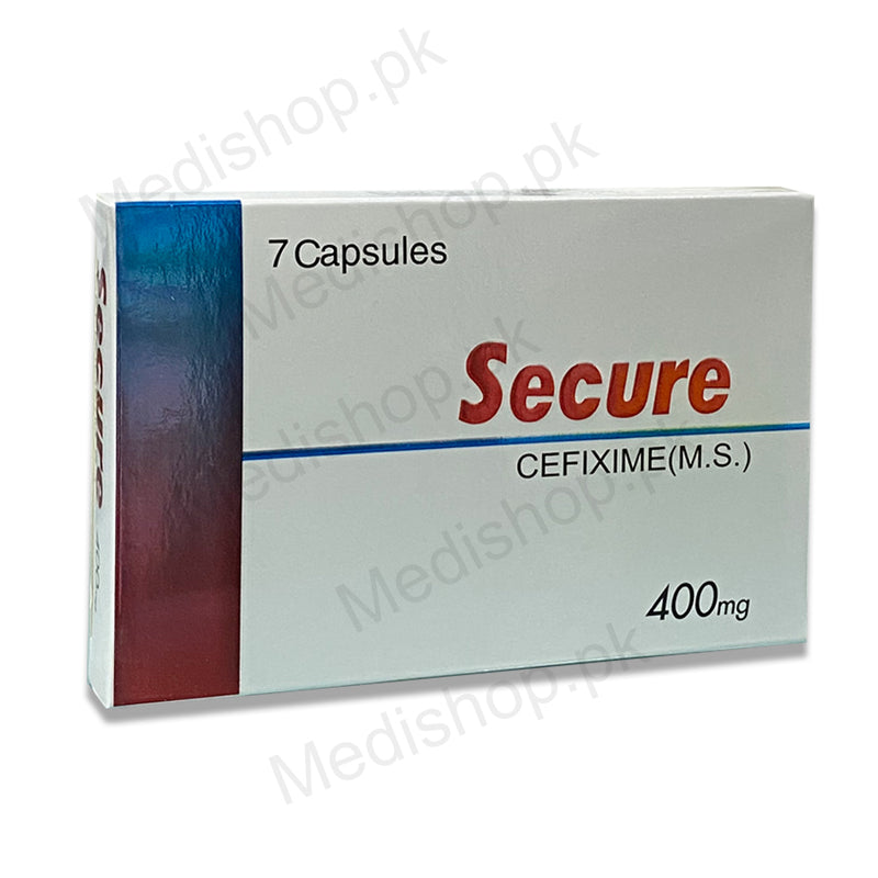 secure 400mg capsule cefixime wilshire lab