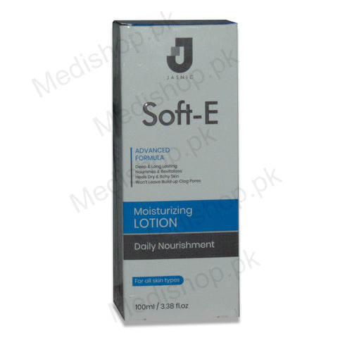 soft e moisturizing lotion jasnic pharma