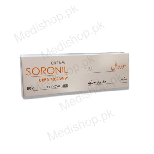 soronil cream urea 40% 50gm valor pharma
