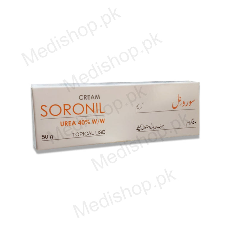 soronil cream urea 40% 50gm valor pharma