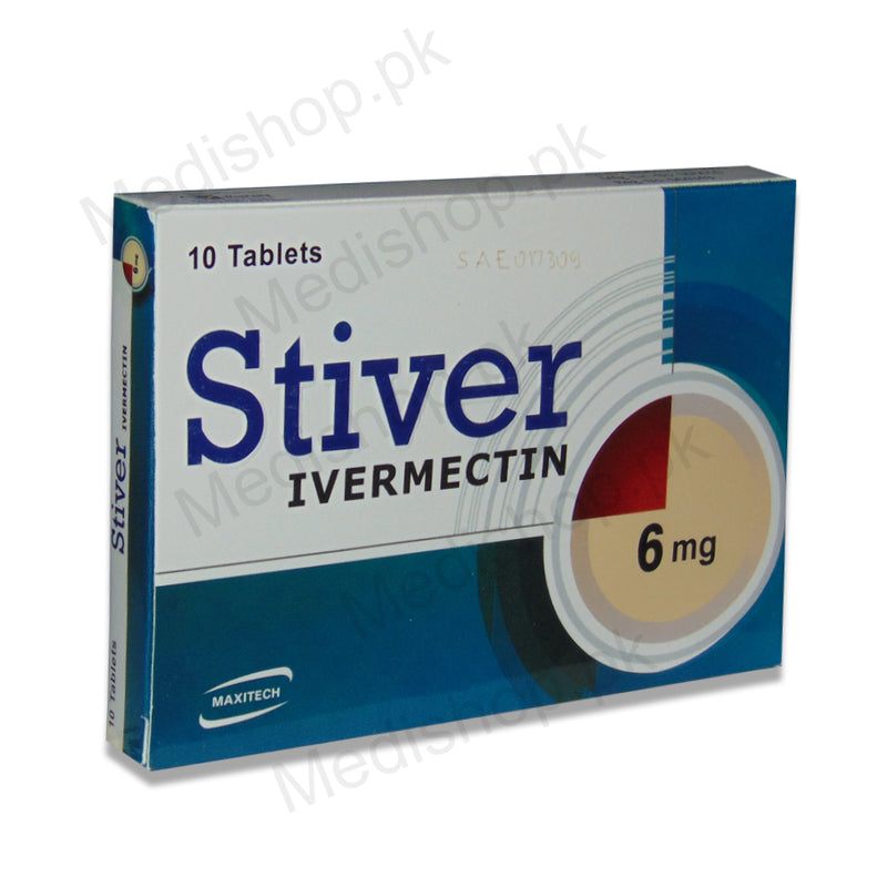 stiver 6mg tablet ivermectin maxitech pharma