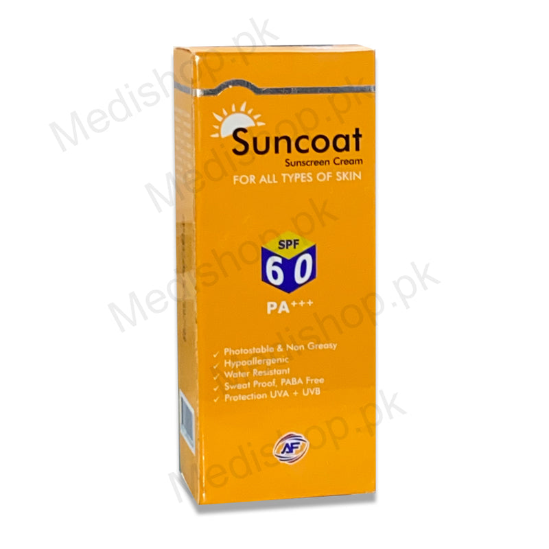     suncoat sunscreen cream spf 60 sunblock