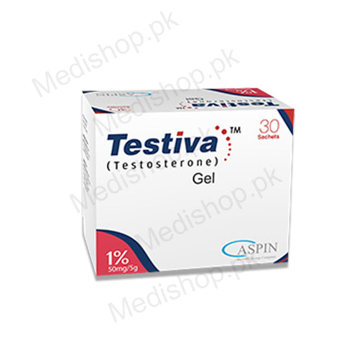 testiva gel sachet testosterone aspin pharma