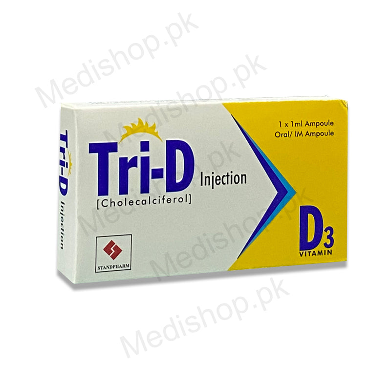 tri d cholecalciferol injection standpharm pakistan